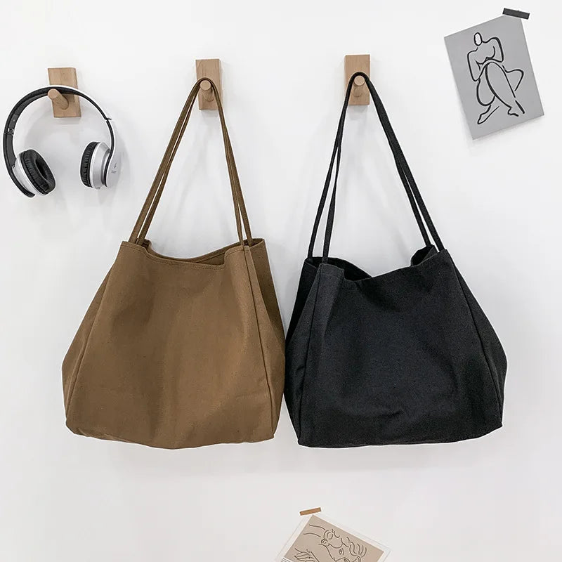 LoomaStyle Everyday Canvas Tote – Large & Versatile
